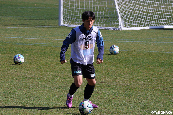 【取材ノート:今治】連敗中も動じることなく、梶浦勇輝は首位を叩いて勝利を誓う