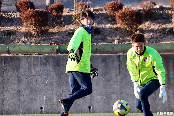 【取材ノート:長野】感極まる選手たちの傍らで。GK牧野虎太郎が涙を流さなかったワケ