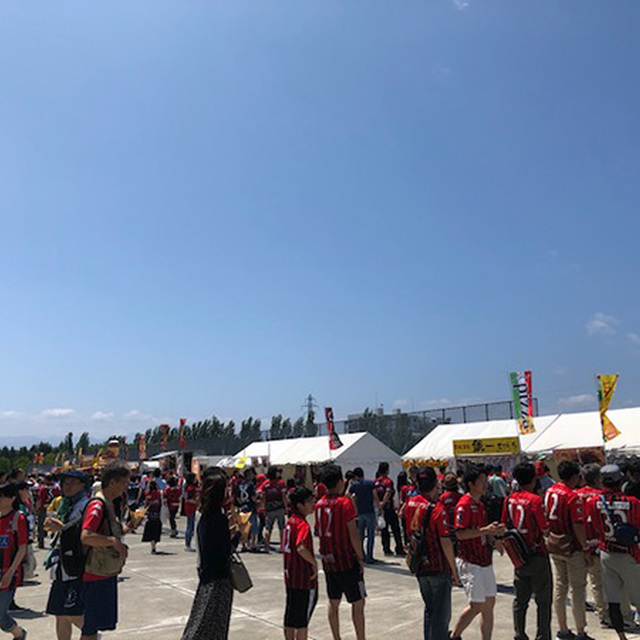 5週ぶりの屋外テラス!