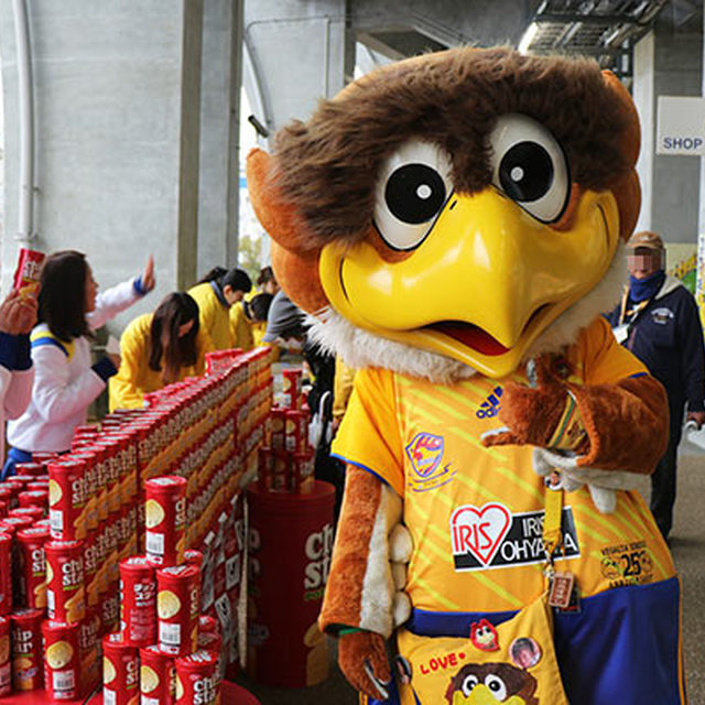 ベガッ太さんがチップスターをPR!