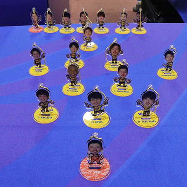 選手アクリルスタンドで予想フォーメーションを組んでみた!