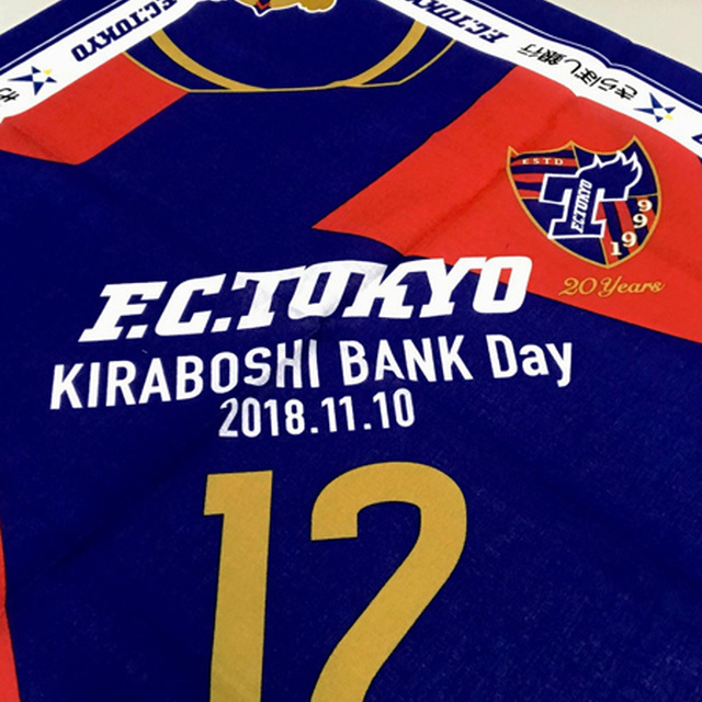 来場者にオリジナルコラボバンダナをプレゼント