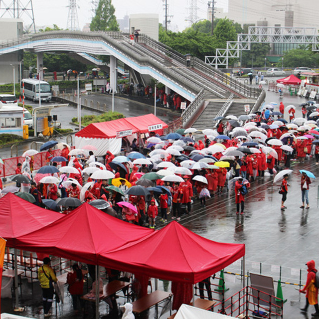 悪天候もなんのその!