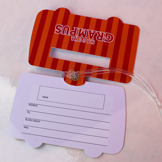 個人情報保護の観点からも優れモノ!「バス型ネームタグ」