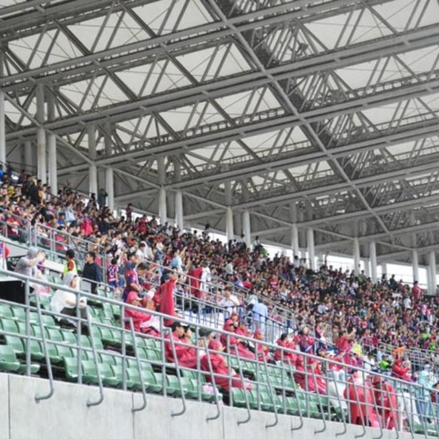 旗コレオの準備は万端!