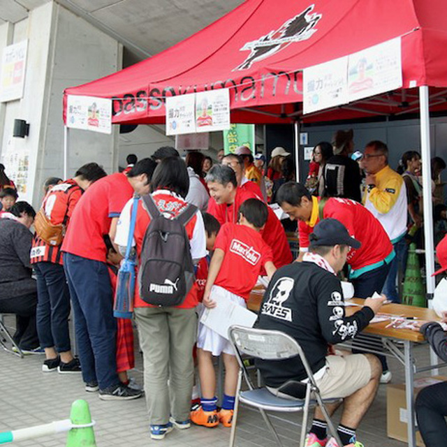 握力測定チャレンジでコラボボールペンをゲット!