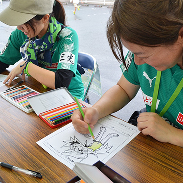 「ガイナマンぬり絵コンテスト」にチャレンジ!