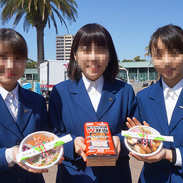 対戦相手によってメニューが変わるどんぶり!