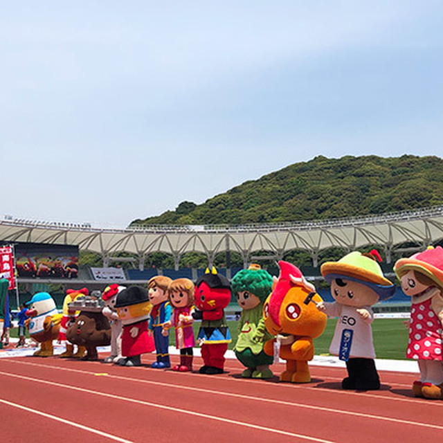 長崎県の32のキャラクターが大集合!